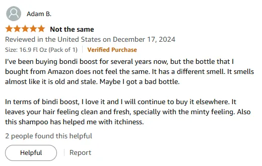 I Love Bondi Boost Shampoo for Itchy Scalp Relief