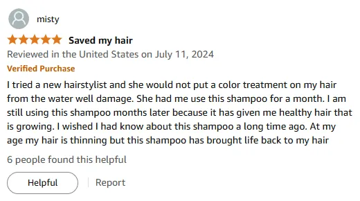 I Tried Malibu C Hard Water Shampoo for Hair Growth