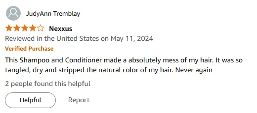 Detox Shampoo Stripped My Hair Color and Left It Dry