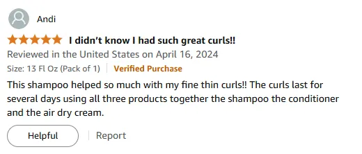 My Fine Thin Curls Shampoo Made Them Last for Days