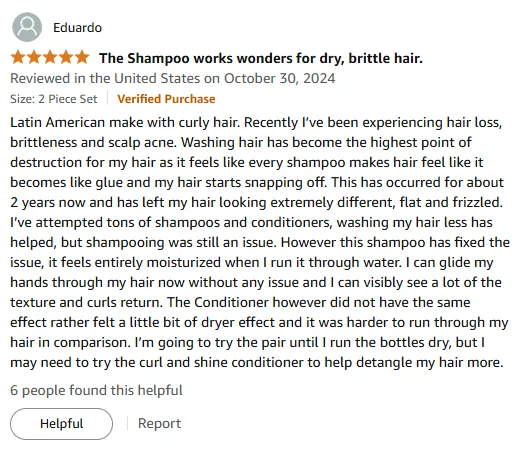 My Curly Hair Stopped Breaking with SheaMoisture Repair