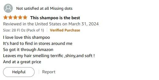 I Love This Garnier Shampoo &ndash; Soft Shiny Terrific Smelling Hair
