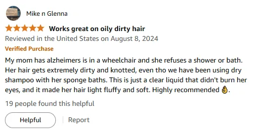 I Found the Best No-Rinse Shampoo for Seniors