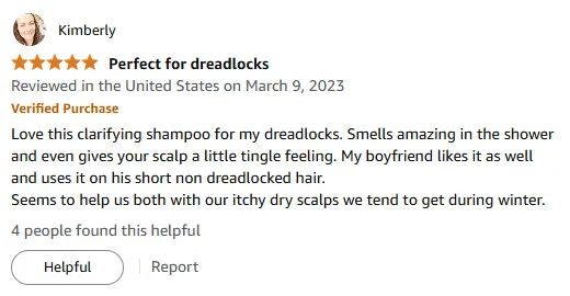 I Love This Clarifying Shampoo for Dreadlocks and Itchy Scalp