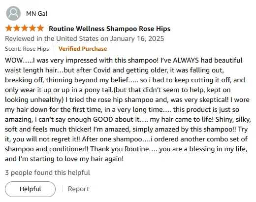 My Hair Feels Thicker and Fuller with This Anti-Thinning Shampoo