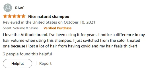 My Hair Feels Thicker with This EWG Verified Shampoo