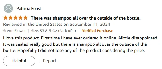 I Love This Milk_shake Shampoo Despite Bottle Leakage