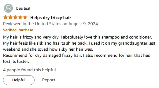 I Recommend Brazilian Blowout Shampoo for Frizzy Hair