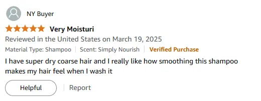 I Tested Method Smoothing Shampoo on Dry Coarse Hair