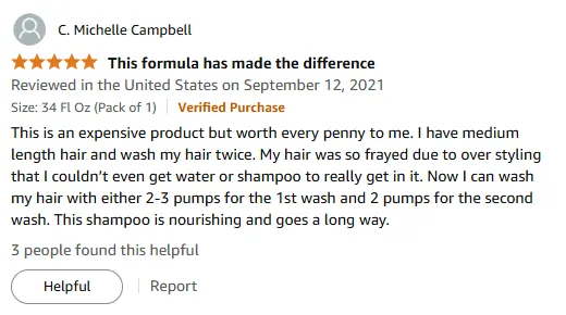 Worth Every Penny: My Nourishing Shampoo for Damaged Hair