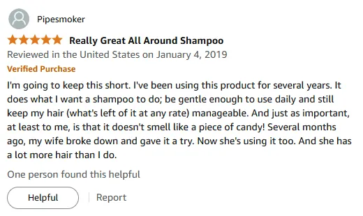 I Use This Gentle Daily Lemongrass Shampoo for Manageable Hair