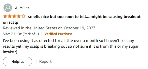 No Results Yet? My Hair Loss Shampoo Review