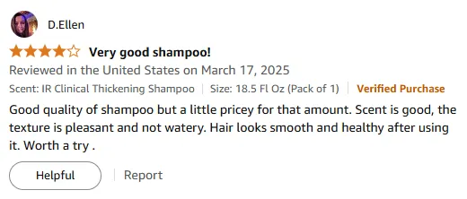 I Tried Monat IR Clinical Thickening Shampoo for Fuller Hair