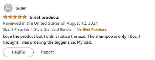 I Love This 10oz KMS Shampoo – It Leaves Hair Soft