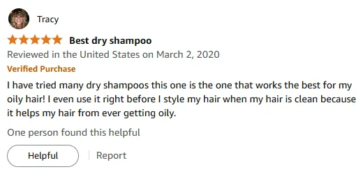 I Love This Dry Shampoo for Oily Hair, No Residue