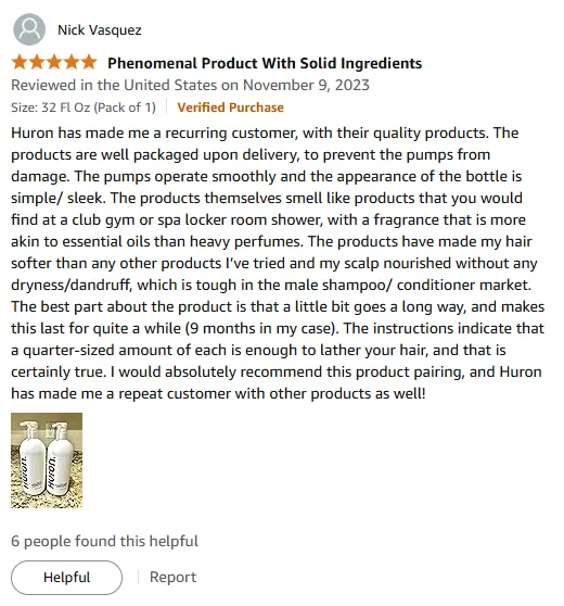 I Found the Best Hydrating Shampoo for Men: Huron Review