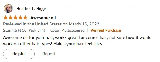 This Hair Oil Made My Coarse Hair Silky and Smooth