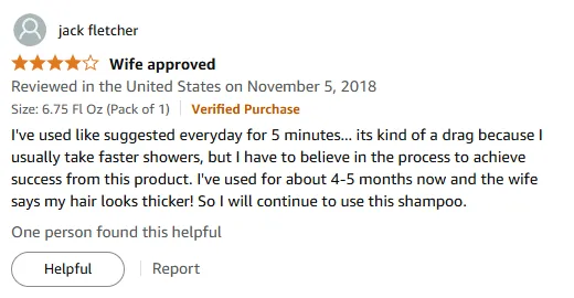 I Used This Hair Loss Shampoo and Got Thicker Hair