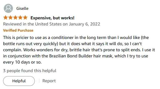 My Brazilian Bond Builder Conditioner Saved My Split Ends