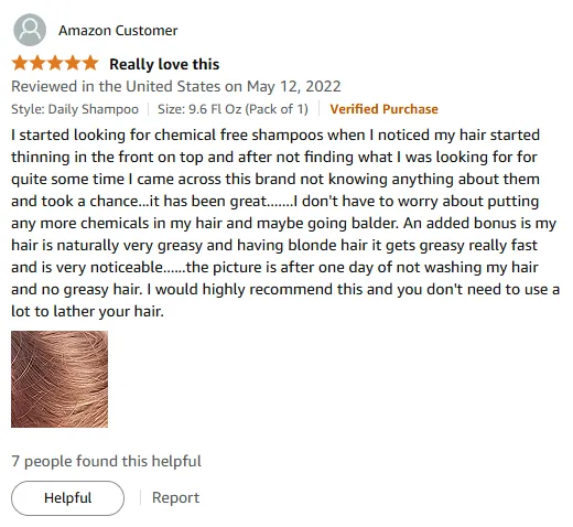 I Found a Chemical Free Shampoo for Thinning, Greasy Hair
