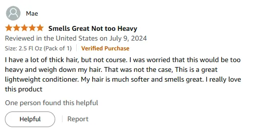 I Love This Lightweight Conditioner for Thick Hair