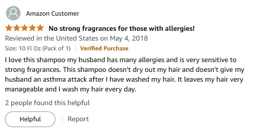 I Love This Gentle Shampoo for Sensitive Scalps and Allergies