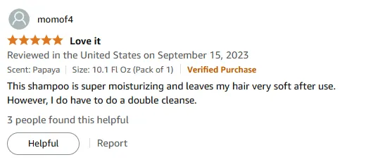 I Love This Milk_shake Moisturizing Shampoo for Dry Hair