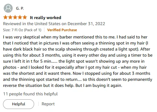 My Honest Hair Thickening Shampoo Review for Thinning Spot