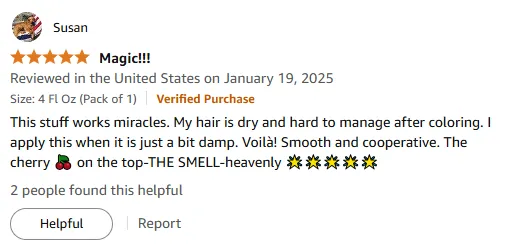 My Miracle Smoothing Hair Cream for Dry Color-Treated Hair