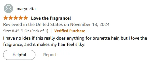 I Love This Brilliant Brunette Shampoo for Silky, Great-Smelling Hair