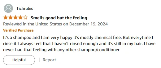 My Chemical-Free Dove Men 2-in-1 Shampoo Review