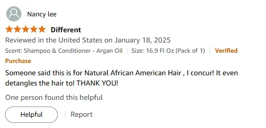 I Love Pantene Gold Series for Natural Hair