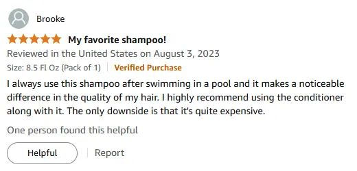 My Go-To Chlorine-Removing Shampoo for Silky Pool Hair