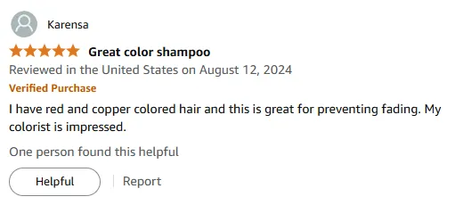 My Red Copper Hair Savior: Color-Fade Prevention Shampoo Review