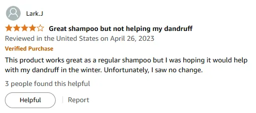 My Honest Shampoo Review: Great Lather, No Dandruff Relief