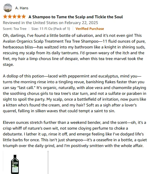 My Tea Tree Shampoo Review: Organic Scalp Relief & Silky Hair