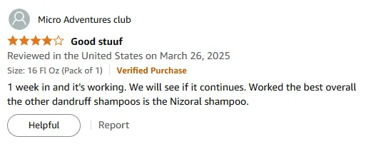 My Dandruff Solution: Why Nizoral Shampoo Works Best