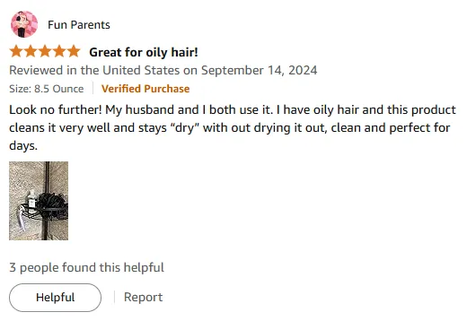 My Oily Hair Savior: Long-Lasting Clean Without Dryness