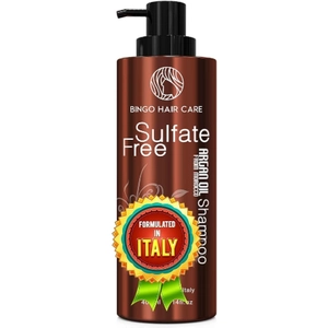 My Hair Feels Softer with Bingo Argan Shampoo