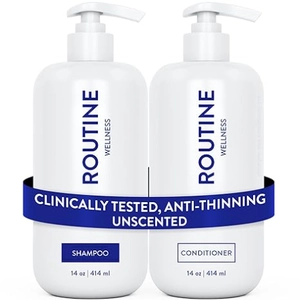 My Thinning Hair Looks Fuller with This Shampoo and Conditioner