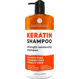 I Love Bellisso Keratin Shampoo for Shine and Strength