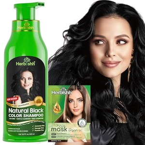 I Tried Herbishh Hair Color Shampoo for Gray Hair