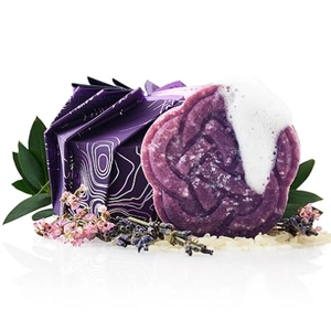 My Travel-Friendly Purple Shampoo Bar: 100 Washes and Great Suds