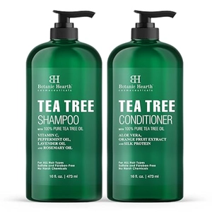 I Stopped Hair Loss with Tea Tree Shampoo & Conditioner